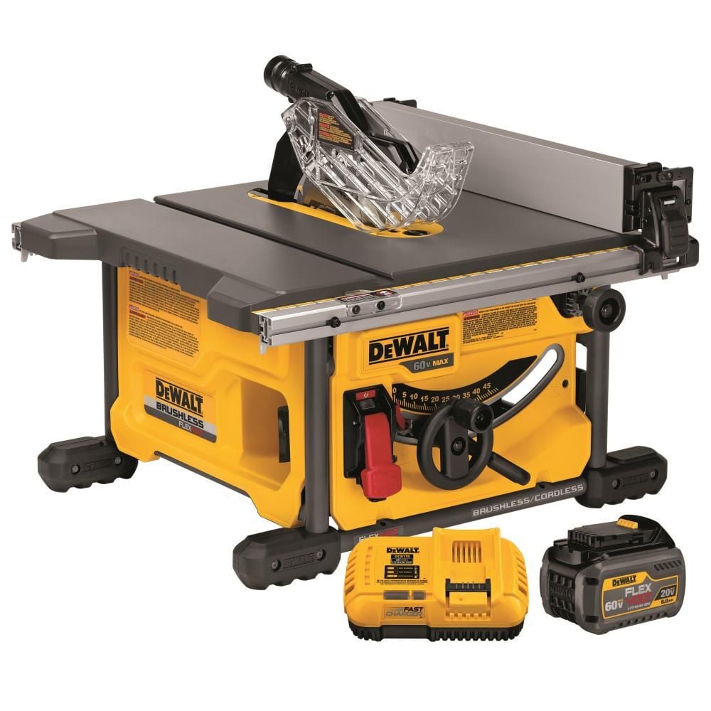 DEWALT FLEXVOLT 60V MAX 8-1/4In Table Saw Kit, large image number 1