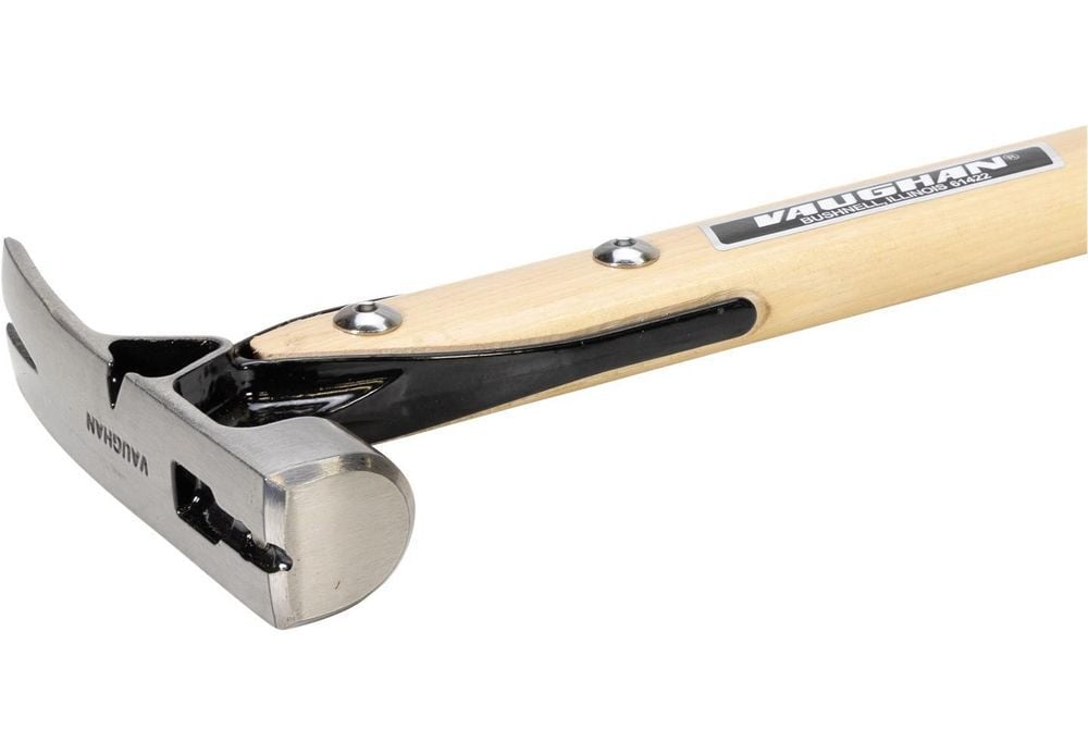 Vaughan 18 Oz Smooth Face Rip Hammer with Hickory Handle, large image number 7