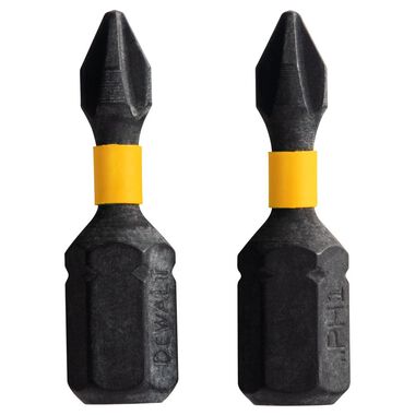 DEWALT 1in Phillips No.1 Impact Ready 2pk, large image number 4