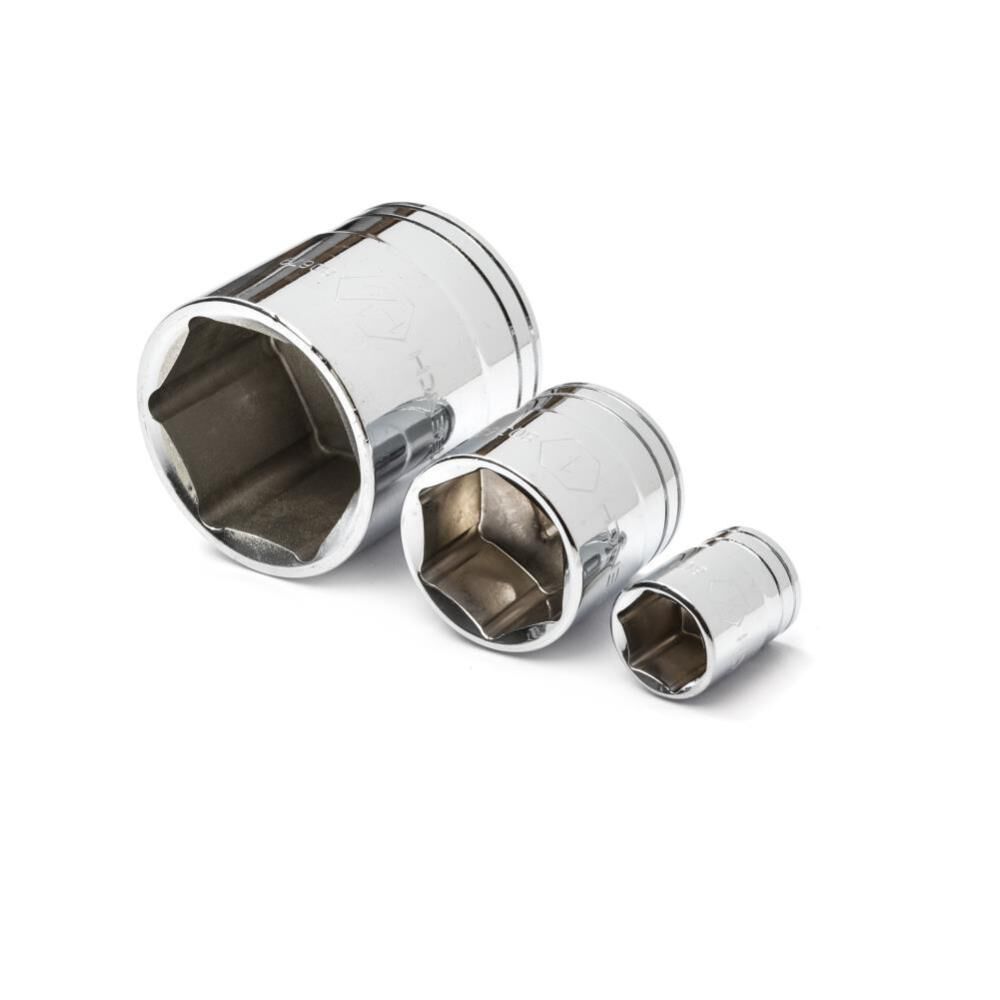 GEARWRENCH 163 Pc. 1/4", 3/8" & 1/2" Drive 6 Point Standard and Deep