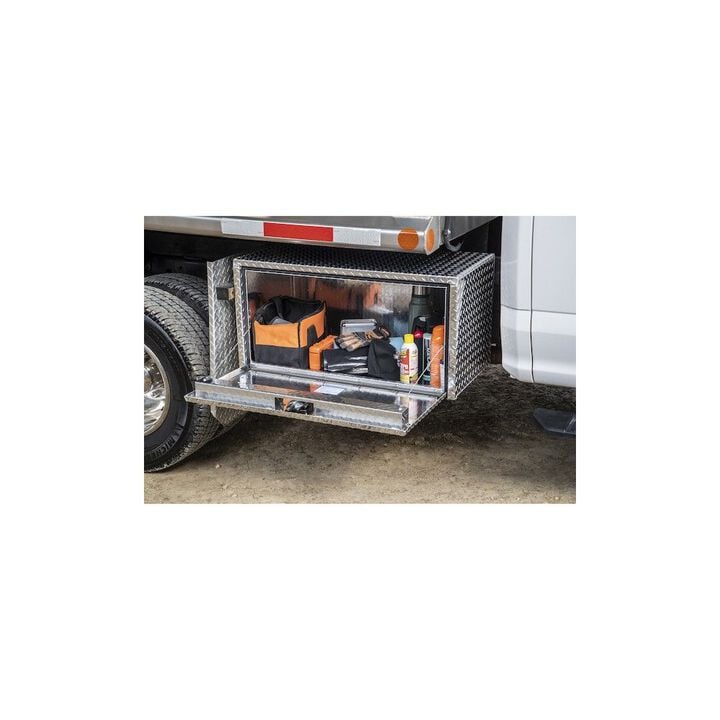Buyers Products Company 18x18x48 Inch Diamond Tread Aluminum Underbody Truck Box, large image number 5