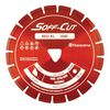 Husqvarna Construction XL6-3000 6 Inch Red Soff-Cut Diamond Blade for Concrete, small image number 1