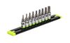 GripEdge Tools Rounding Prevention Technology 1/4 Inch Drive Star Driver Set 9 Pieces, small image number 2