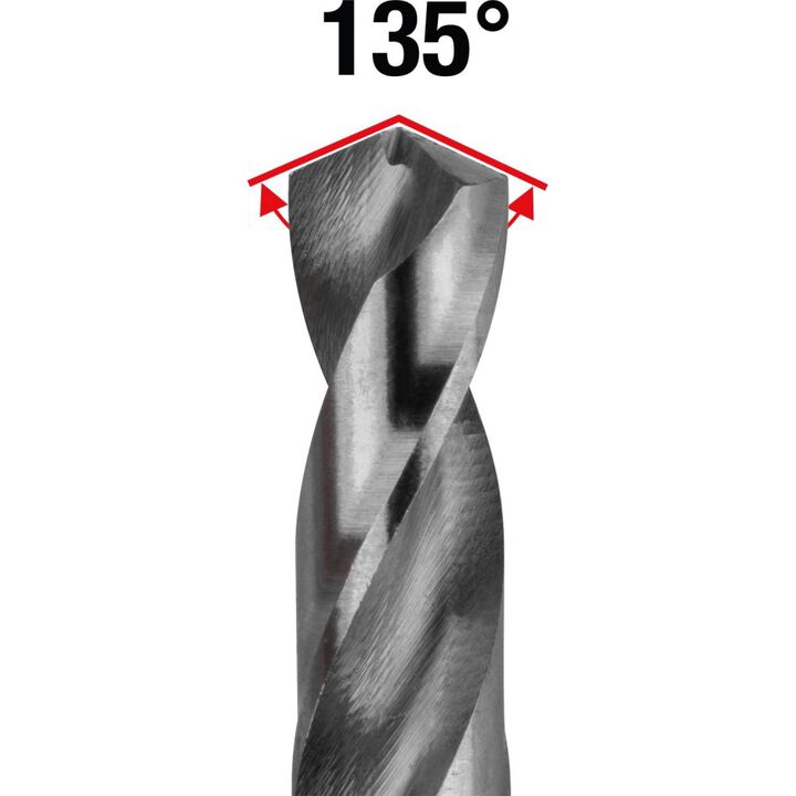 Makita 1/4 In. x 5-3/16 In. SDS-Plus Metal Drill Bit, large image number 3