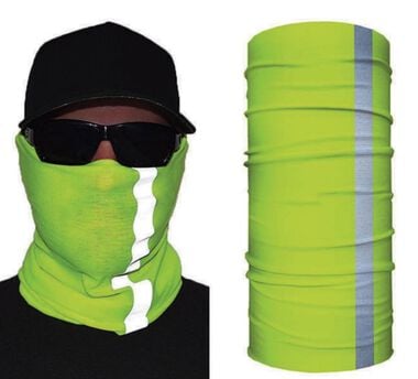 John Boy Face Guard Mask - Neon Yellow Reflective