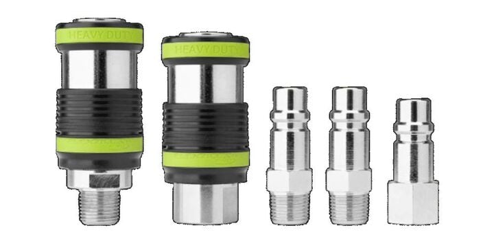 Flexzilla Pro Heavy Duty Safety Coupler and Plug Kit 1/2in NPT 5-Piece