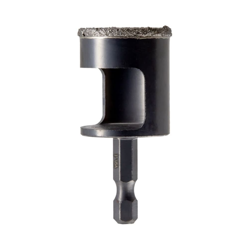 Spyder 1 Inch Diamond Edge Hole Saw Bit, 1/4 Inch Hex Quick Connect Arbor, large image number 1