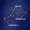 Irwin 21/64 in Drill Bit Black Oxide HSS Straight Shank, Jobber-Length, small image number 2