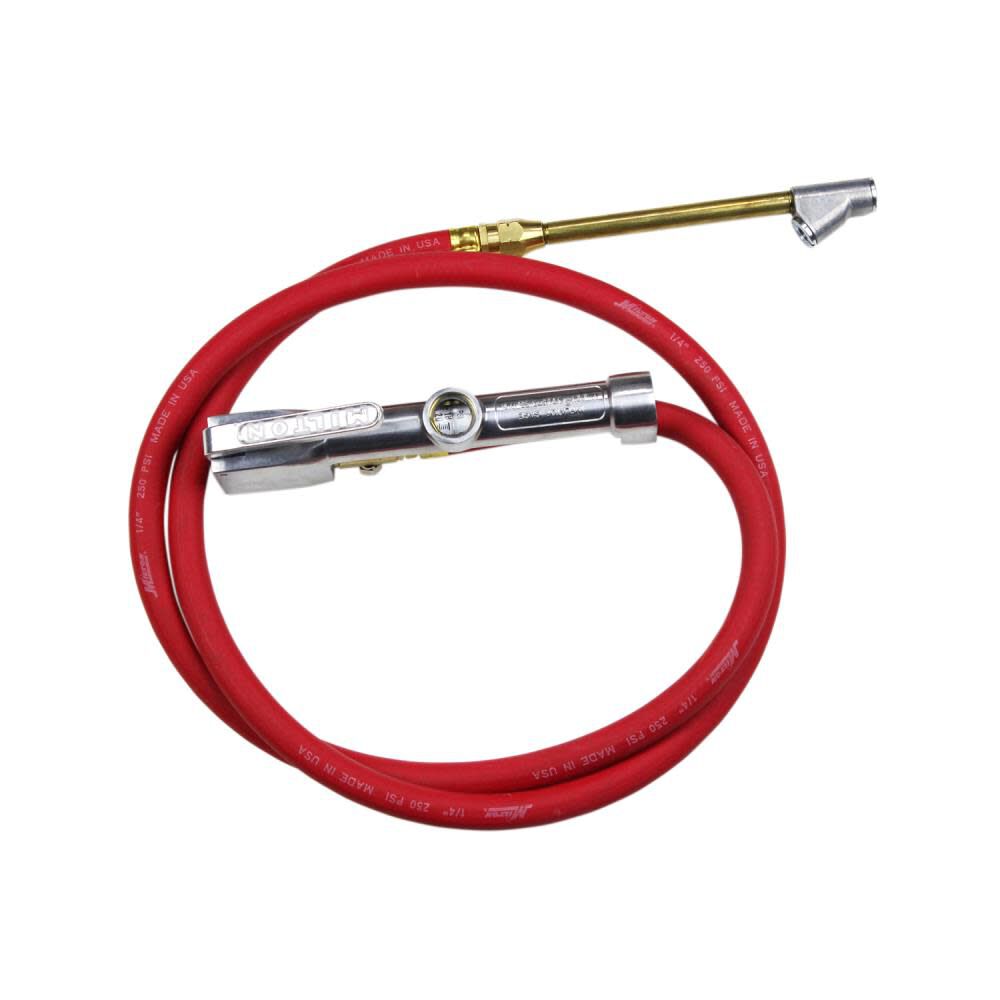Milton 501 Dual Head Straight Chuck Inflator Gauge, large image number 2