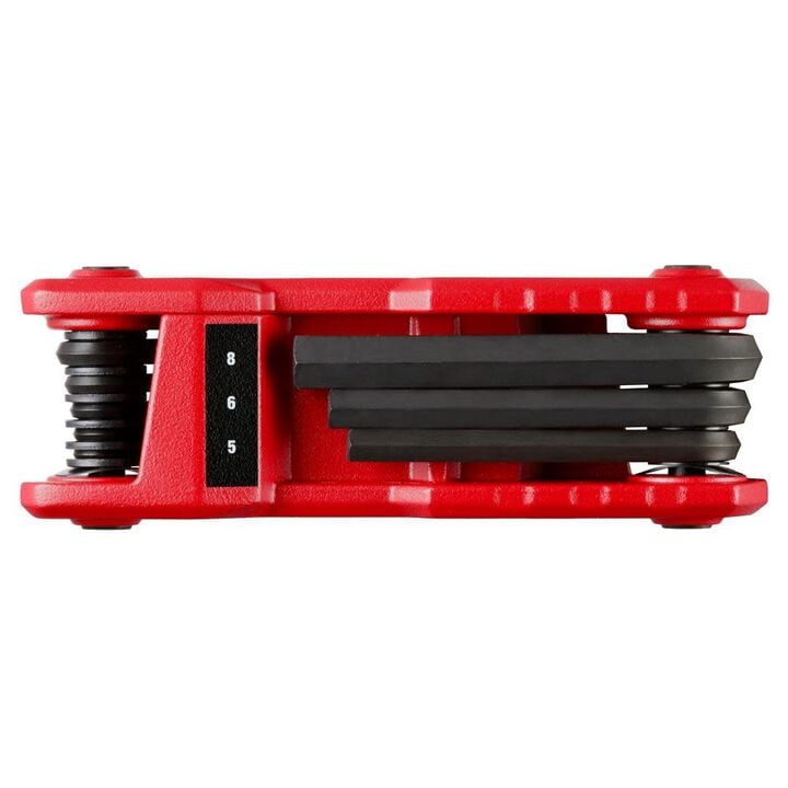 Milwaukee 8 Key Folding Hex Key Set Metric, large image number 8