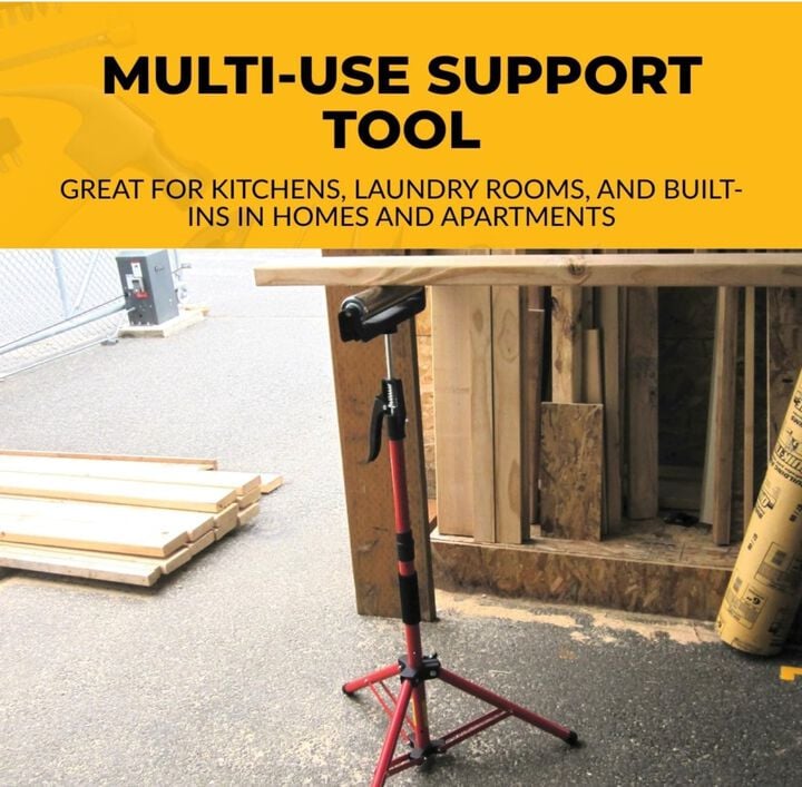 Fastcap 3rd Hand HD Support System 2 Pack Heavy-Duty Support Poles & Dust Barrier Kit, large image number 7