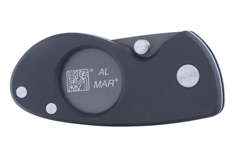 AL MAR Knives Havana Clipper Cigar Cutter, Black/Gray, large image number 3