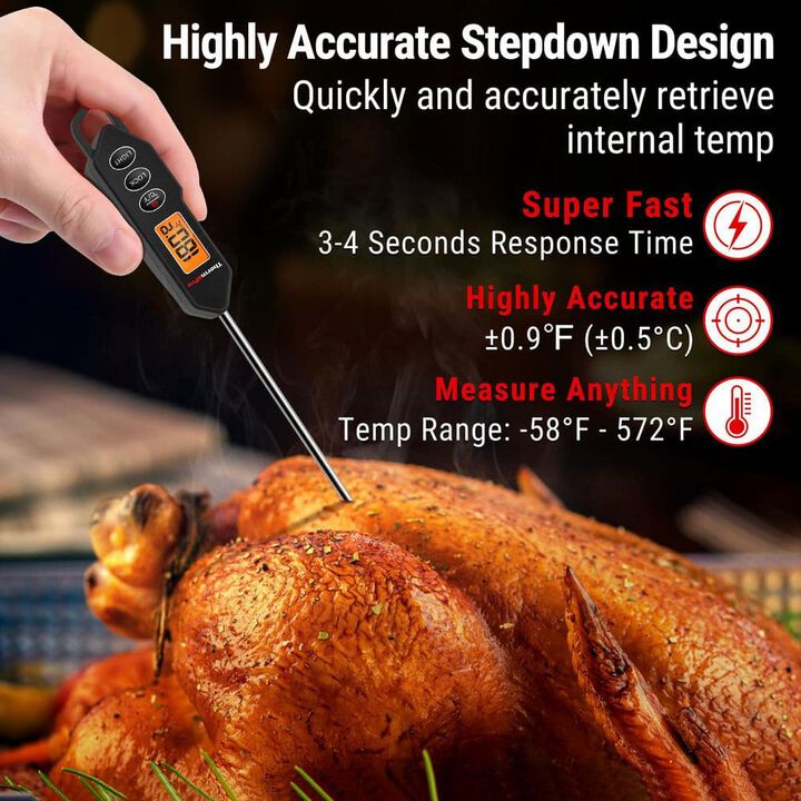 TempPro Digital Instant-Read Meat Thermometer, large image number 1