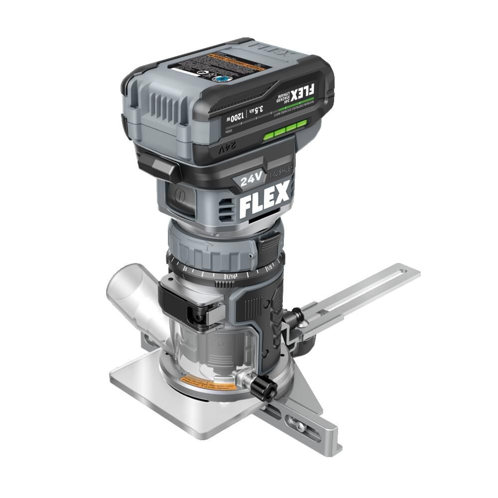 FLEX 24V Trim Router Stacked Lithium Kit, large image number 4