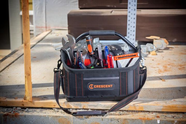 Crescent 14 Inch Tradesman Open Top Tool Bag, large image number 4