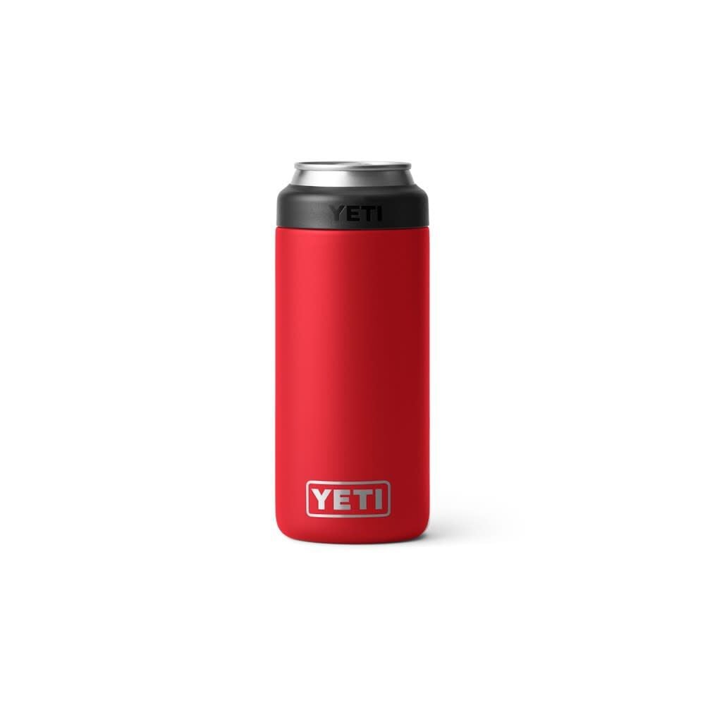 YETI 12oz Rambler Colster Slim Can Cooler Rescue Red – 21071504068