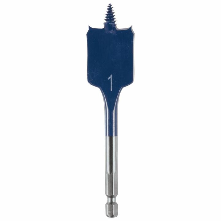 Bosch 1 Inch x 4 Inch Daredevil Stubby Length Spade Bit, large image number 0