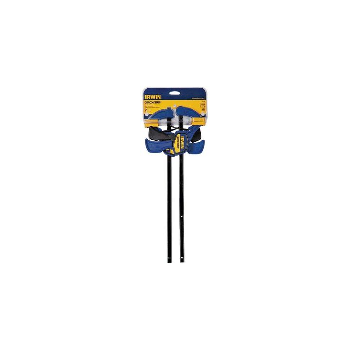 Irwin Quick-Grip One-Handed Mini Bar Clamp 2 Pack, 12 in, large image number 5
