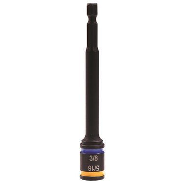 Malco Products 4in Cleanable Reversible Hex Chuck Driver 3/8 & 5/16