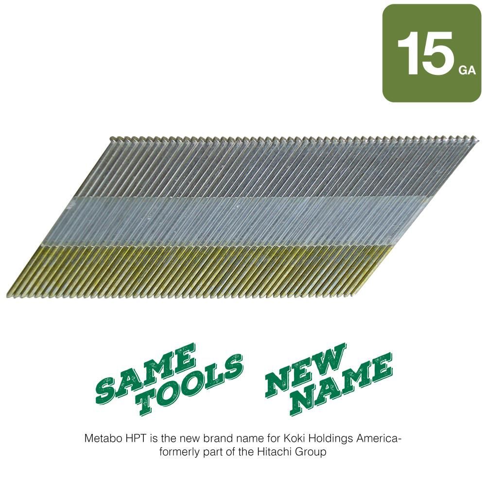 Metabo HPT 2 1/2in 15 Gauge Finish Nails 1000qty, large image number 5