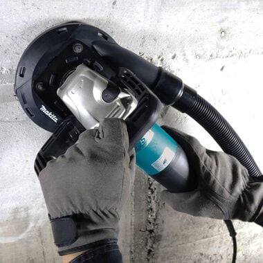 Makita 5in Concrete Planer with Dust Extraction Shroud & Diamond Cup Wheel, large image number 1