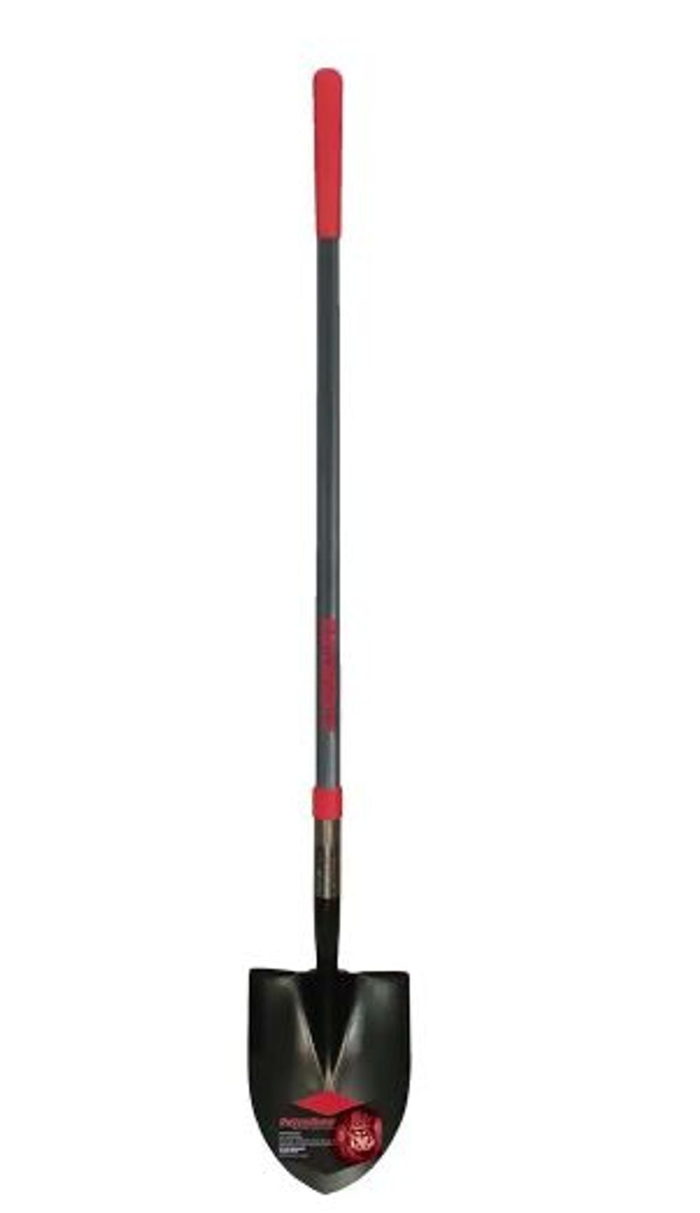 Razorback Round Point Shovel with 48in Fiberglass Handle, large image number 1