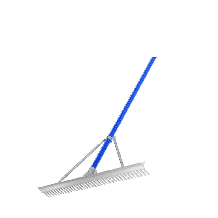 Bon Tool 36 Inch Landscape Rake with 72 Inch Aluminum Handle