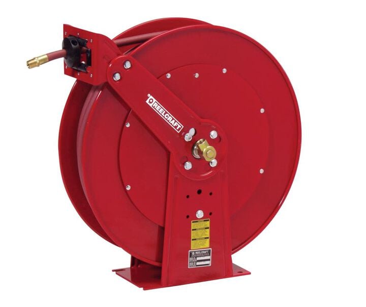 Reelcraft Hose Reel with Hose Steel Series 80000 3/8in x 100'