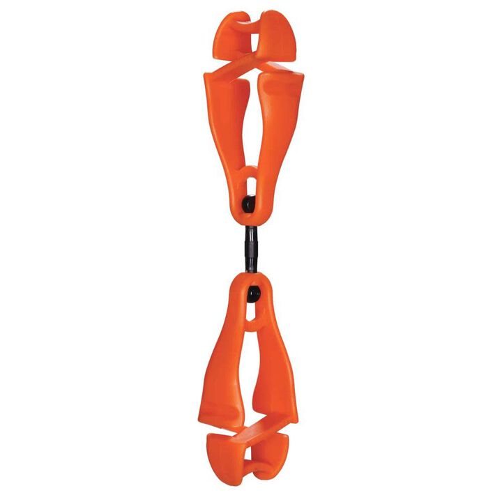 Ergodyne 3420  Swiveling Glove Clip Holder Dual Clips, swatch