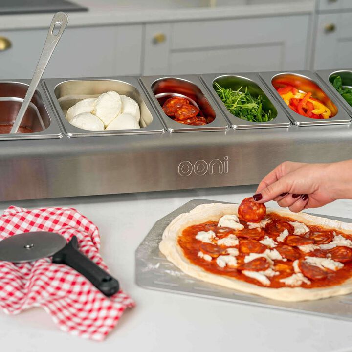 Ooni Stainless Steel Pizza Topping Station, large image number 7