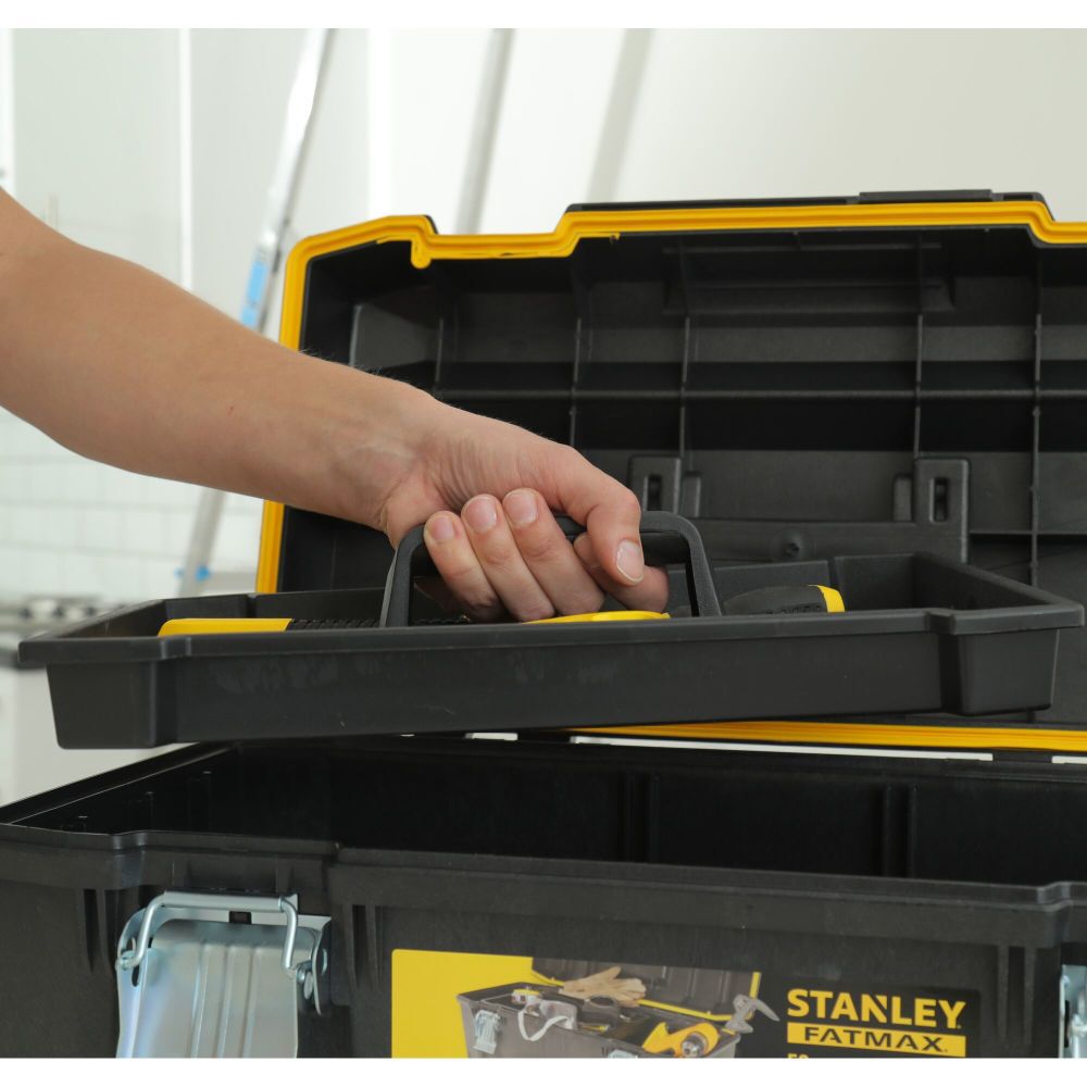 Stanley 23in Structural Foam Tool Box, large image number 6
