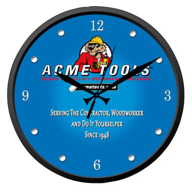ACME TOOLS Shop Clock, large image number 0