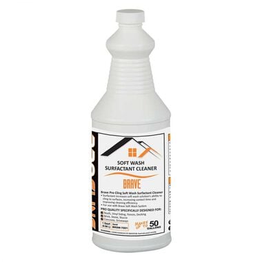 Brave Pro Cling Liquid Soft Wash Surfactant Cleaner 1 Quart