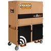 Knaack DataVault 150 Lbs Steel Mobile Digital Plan Station with 40 Inch TV Monitor & Laser Printer, small image number 1