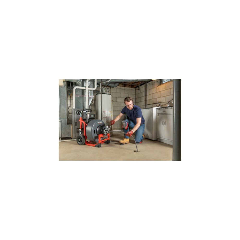 Ridgid K4310 FXP 3/4 in Drum Machine Kit with Two FXP 8Ah Battery