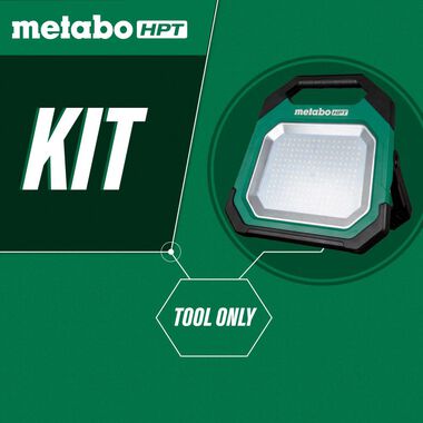 Metabo HPT 18V MultiVolt Work Light Cordless 10000 Lumen LED (Bare Tool), large image number 2
