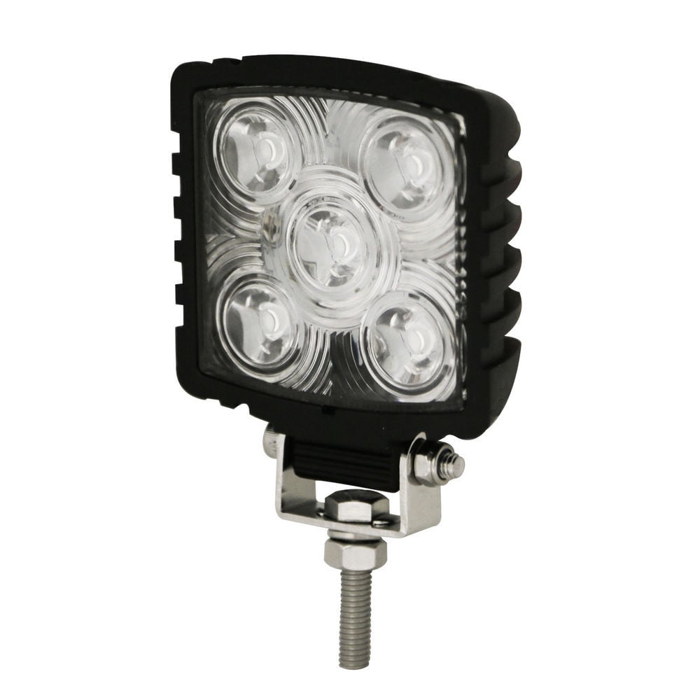 Ecco 12-24VDC 760 Lumens Flood Beam Square LED Worklight, large image number 1