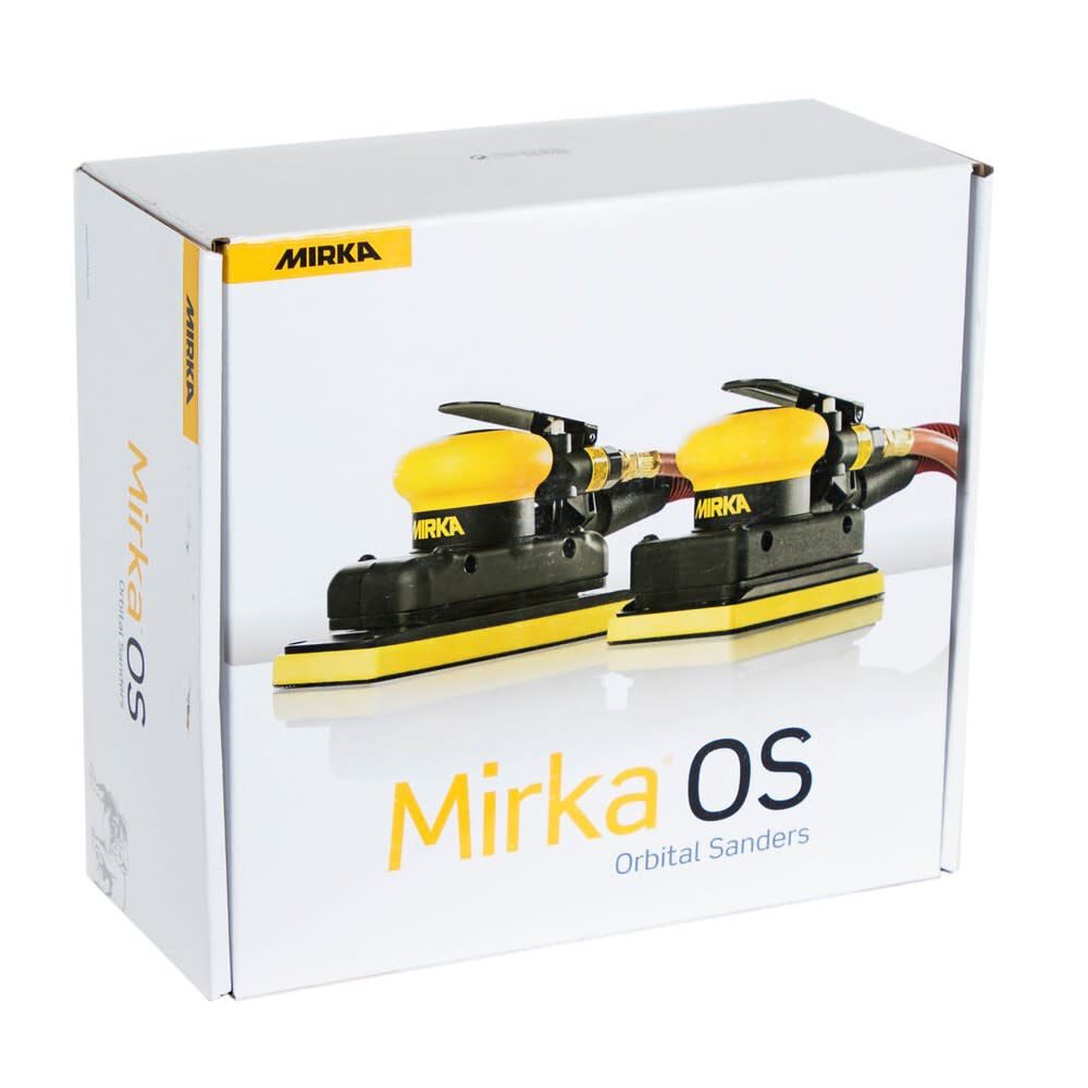 Mirka Pneumatic 3 Inch x 4 Inch 3mm Orbital SGV Sander with Dust Bag, large image number 2