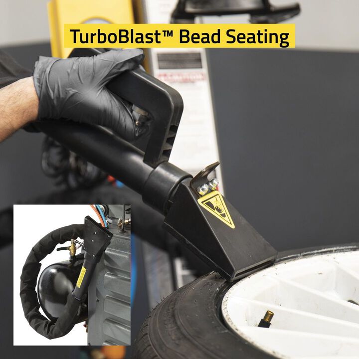 Ranger R76ATR 30 Inch Capacity Tilt-Back Tire Changer with Single Assist, large image number 4