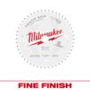 Milwaukee 6 1/2inch 48T Fine Finish Track Saw Blade, small