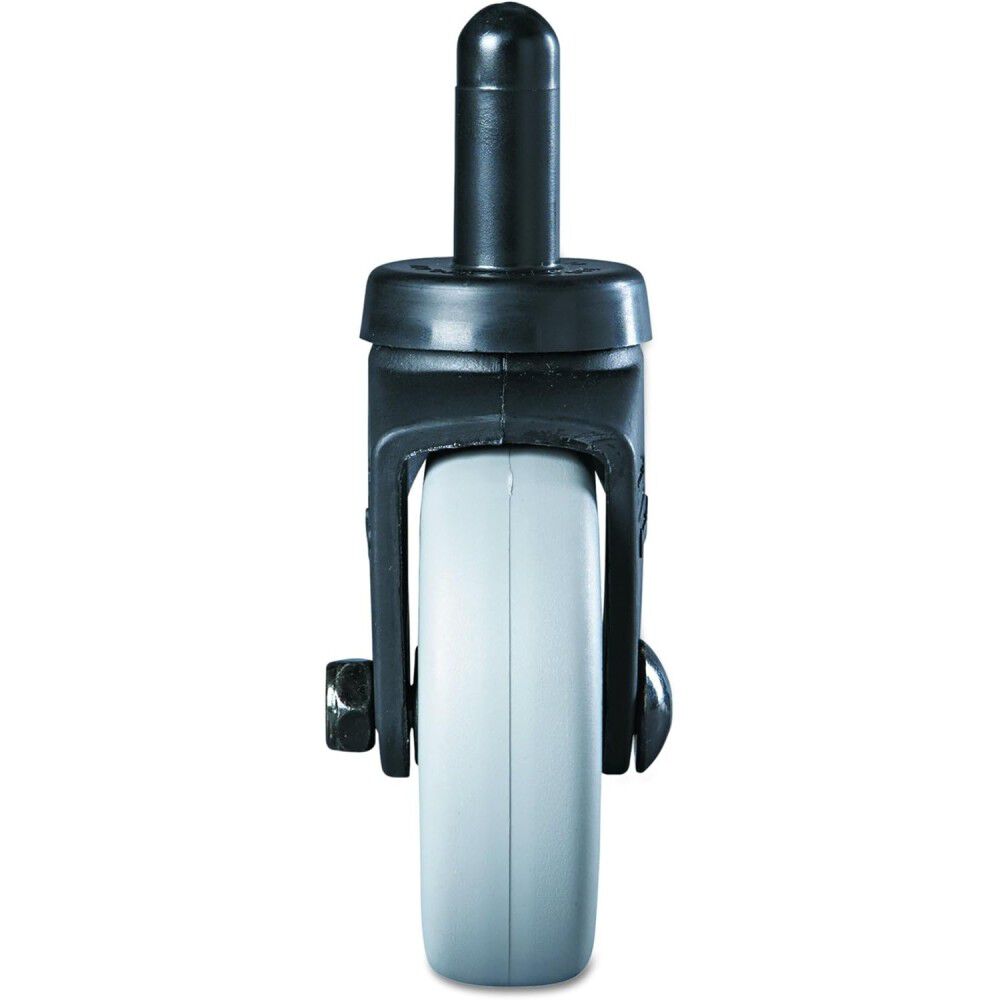 Rubbermaid 3 Inch Plastic Gray Caster with Tread Metal Axle, large image number 2