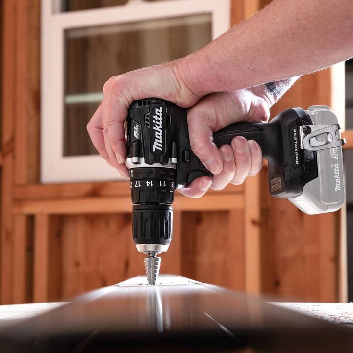 Makita 18V LXT Hammer Driver Drill Sub Compact 1/2in (Bare Tool), large image number 17