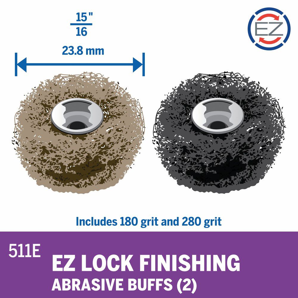 Dremel Coarse and Medium Finishing Abrasive Buffs, large image number 3