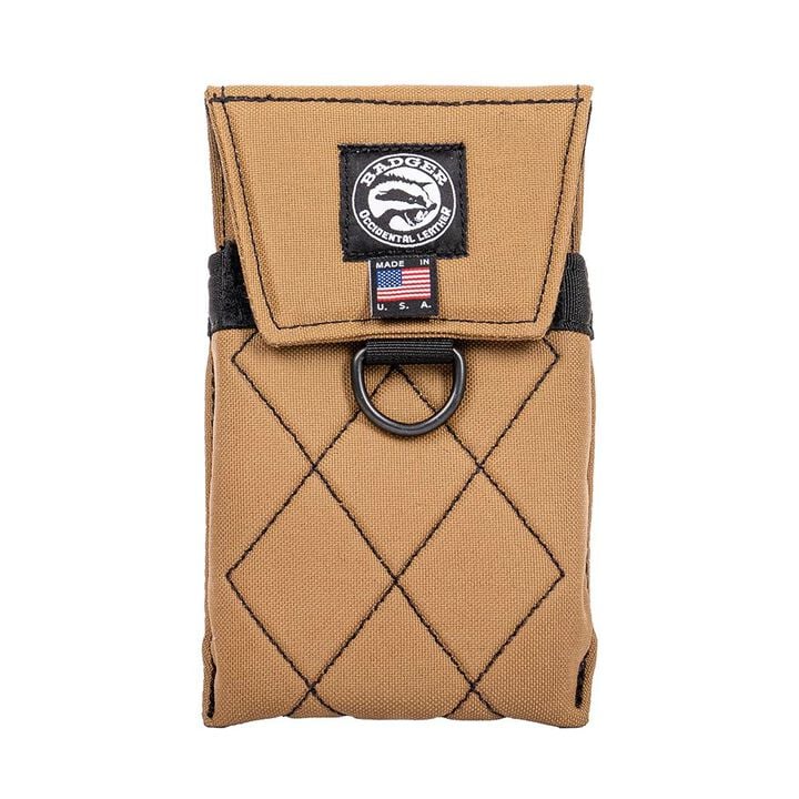 Badger Tool Belts Phone Holster Sawdust Sage