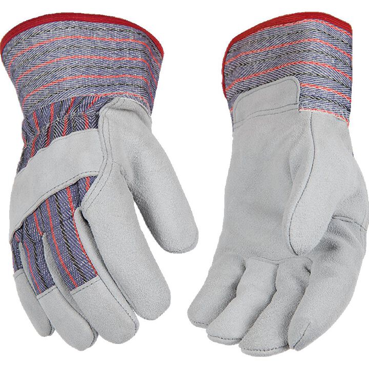 Kinco Gray Economy Suede Cowhide Palm Glove Large, large image number 1