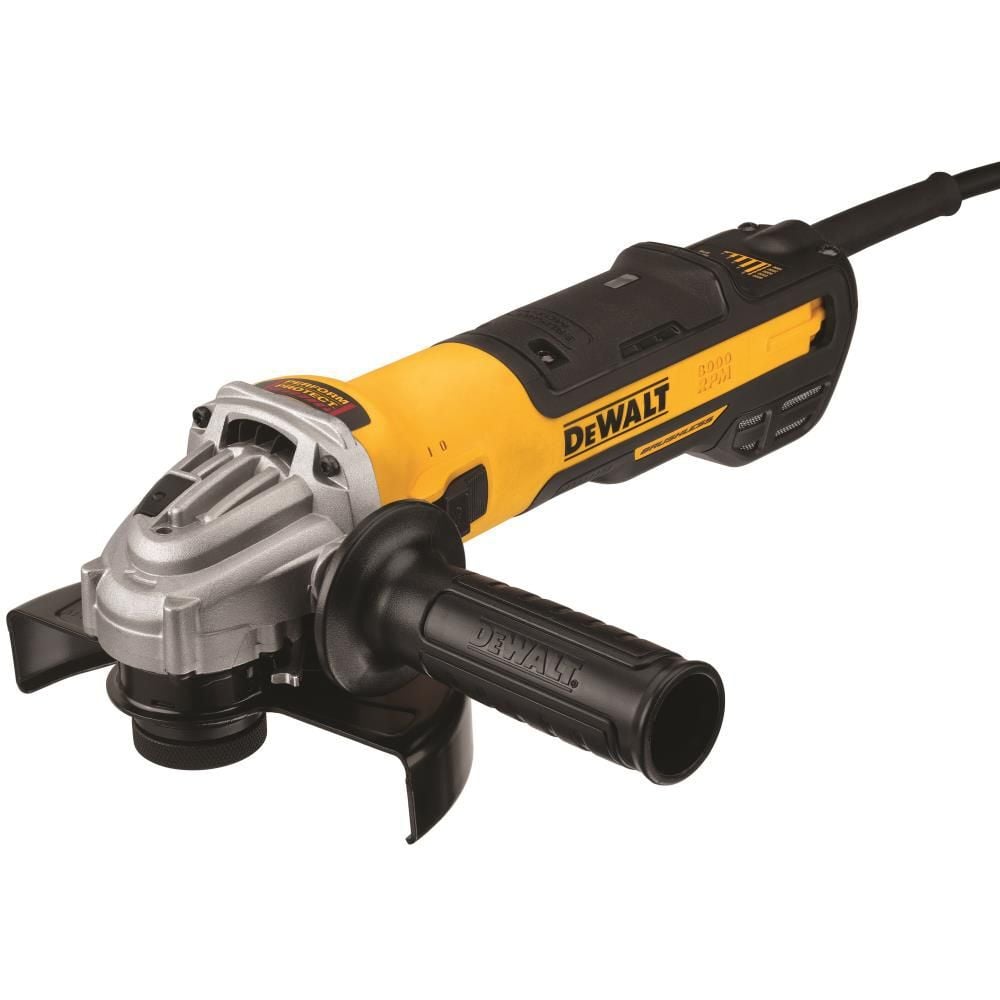 DEWALT 5in / 6in Small Angle Grinder with Variable Speed Slide Switch INOX, large image number 2