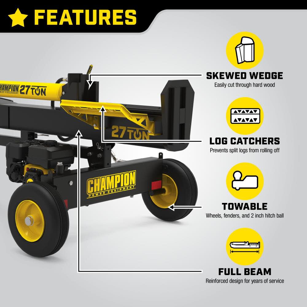 Champion 27 ton top