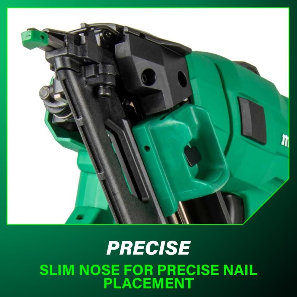 Metabo HPT 18V MultiVolt Brushless 15-Gauge Angled Finish Nailer 2 Ah Kit, large image number 9