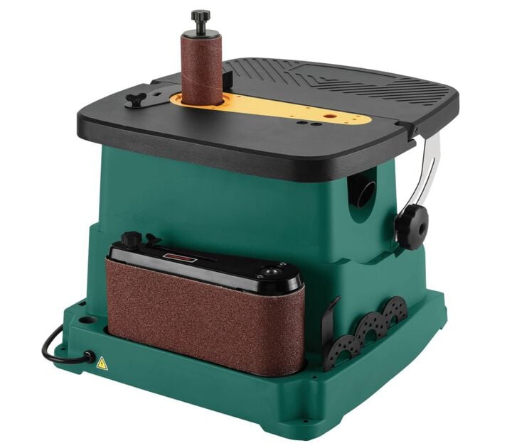 Grizzly Industrial Benchtop Oscillating Edge Belt and Spindle Sander, large image number 2