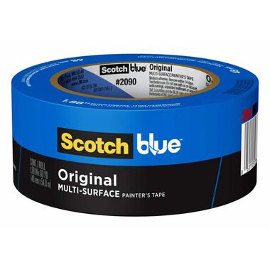 3M ScotchBlue Original Painters Tape 1.41in x 60yd 6pk, large image number 2